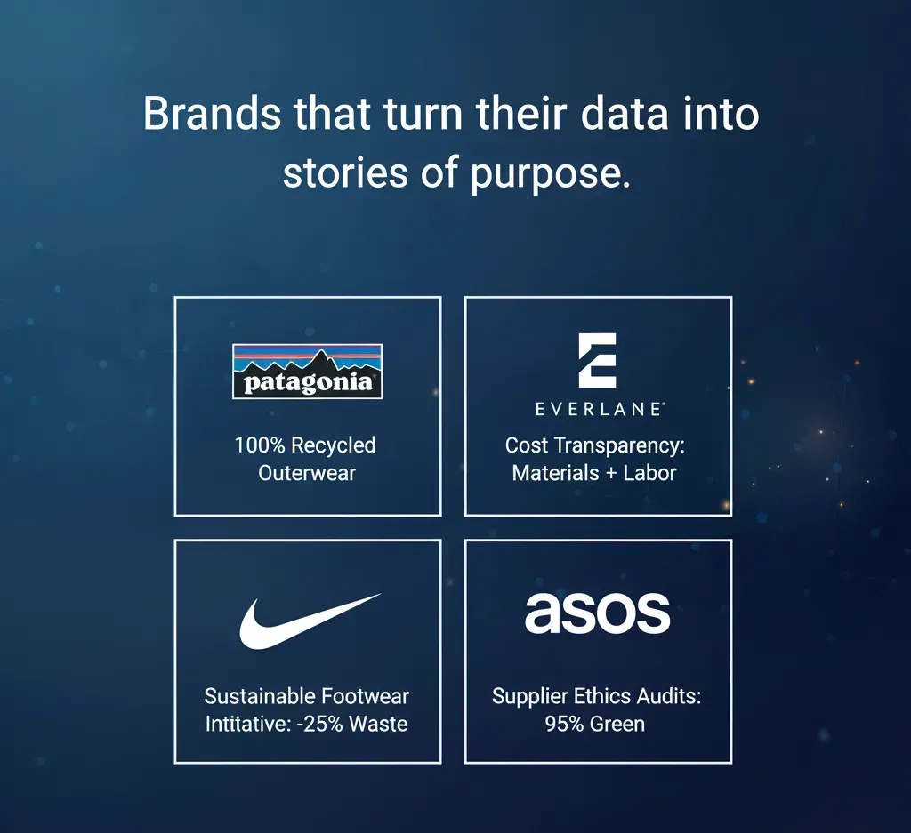 Brands and storytelling- patagonia, everlane, nike, ASOS