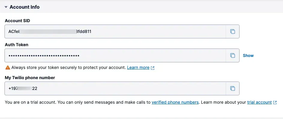 Twilio integration with Amazon Price Tracker