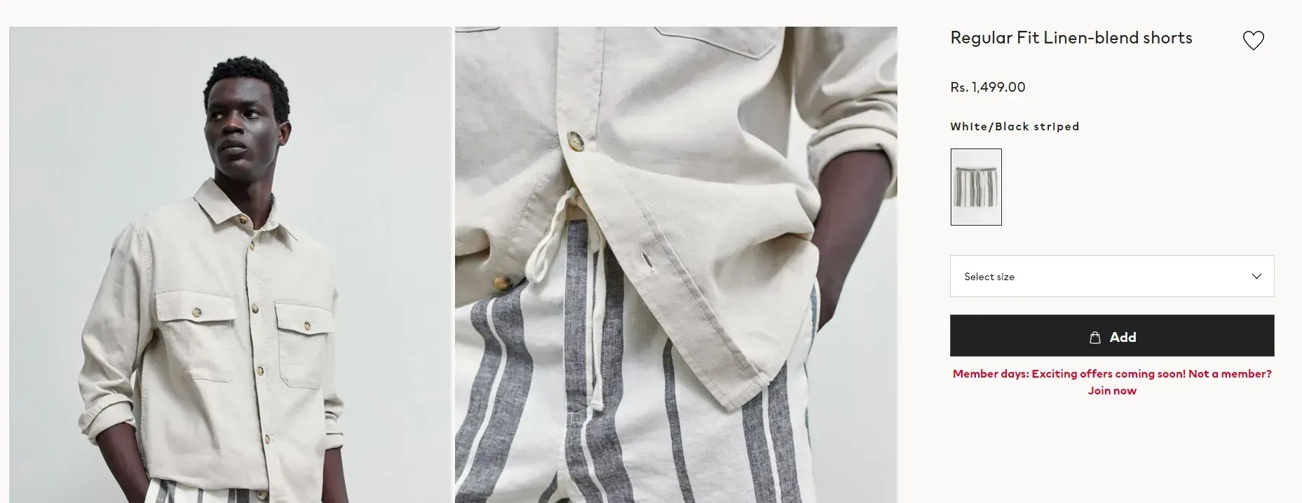 For example, this product page of H&M is simple, straightforward, and aesthetically pleasing. A high-definition image of the...