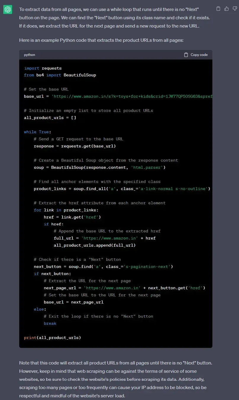 Automate Web Scraping Using ChatGPT: How to Scrape Amazon using Chatgpt