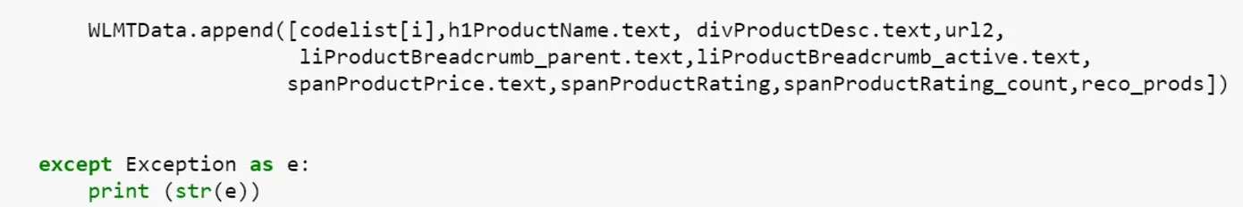 How to Scrape Product Information from Walmart using Python beautifulsoup