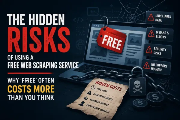 The Hidden Risks of Using a Free Web Scraping Service