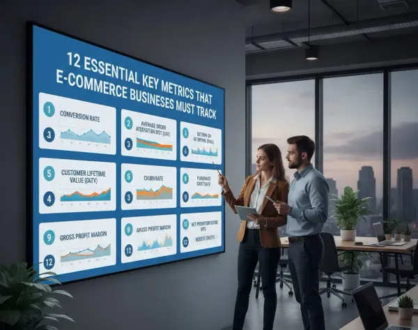 12 Essential Key Metrics That E-commerce Businesses Must Track
