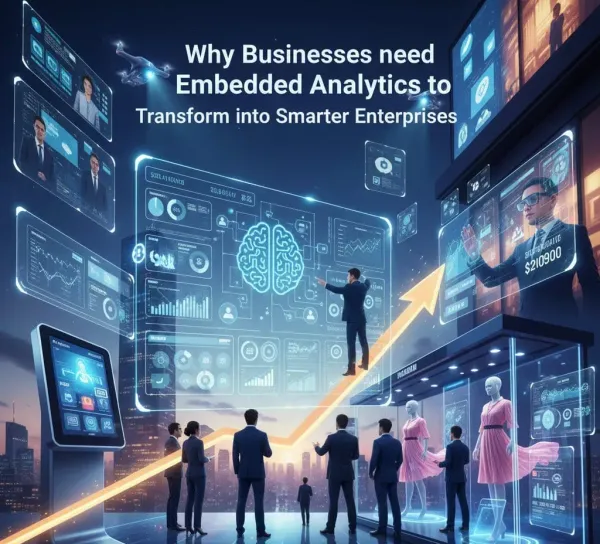 Why Businesses need Embedded Analytics to Transform into Smarter Enterprises