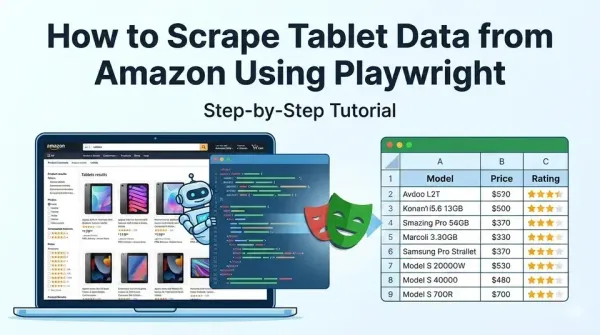 How to Scrape Tablet Data from Amazon Using Playwright (Step-by-Step Tutorial)