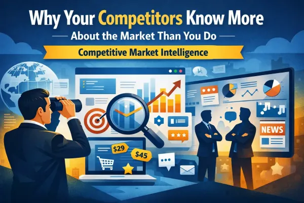 Why Your Competitors Know More About the Market Than You Do: Competitive Market Intelligence