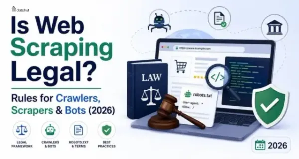 Is Web Scraping Legal? Rules for Crawlers, Scrapers & Bots (2026)