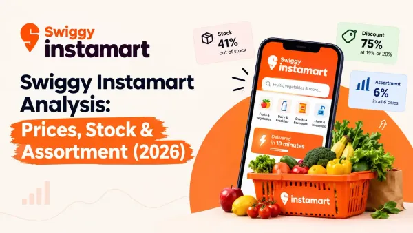 Swiggy Instamart Analysis: Prices, Stock & Assortment (2026)