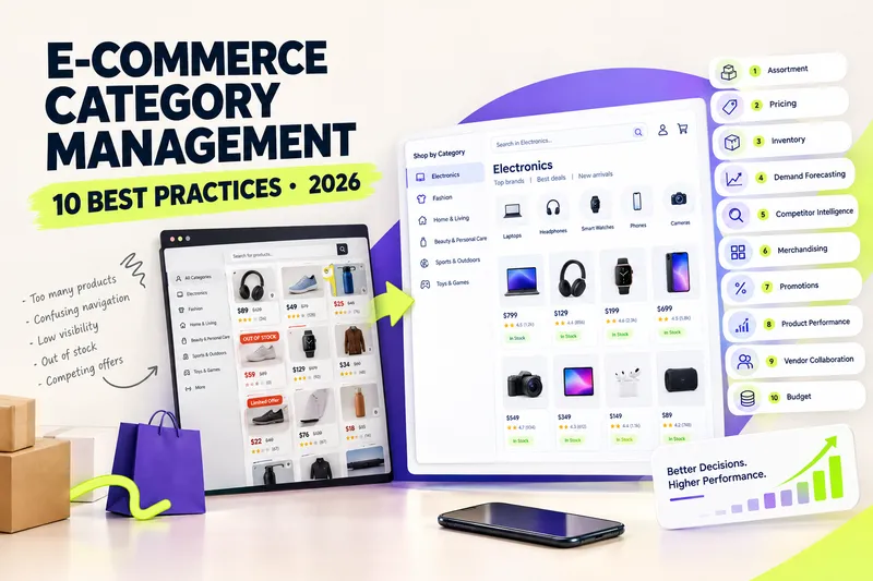 E-Commerce Category Management: 10 Best Practices for 2026