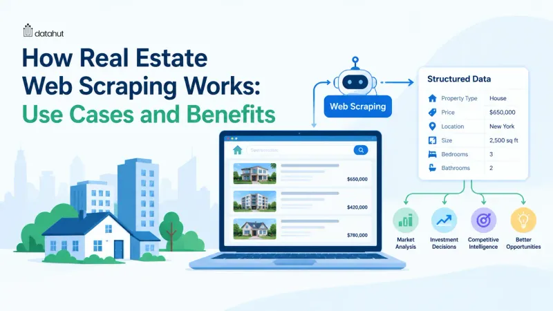 How Real Estate Web Scraping Works: Use Cases and Benefits