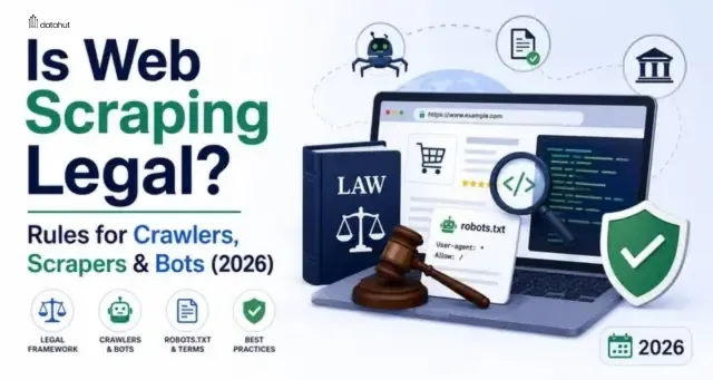 Is Web Scraping Legal? Rules for Crawlers, Scrapers & Bots (2026)